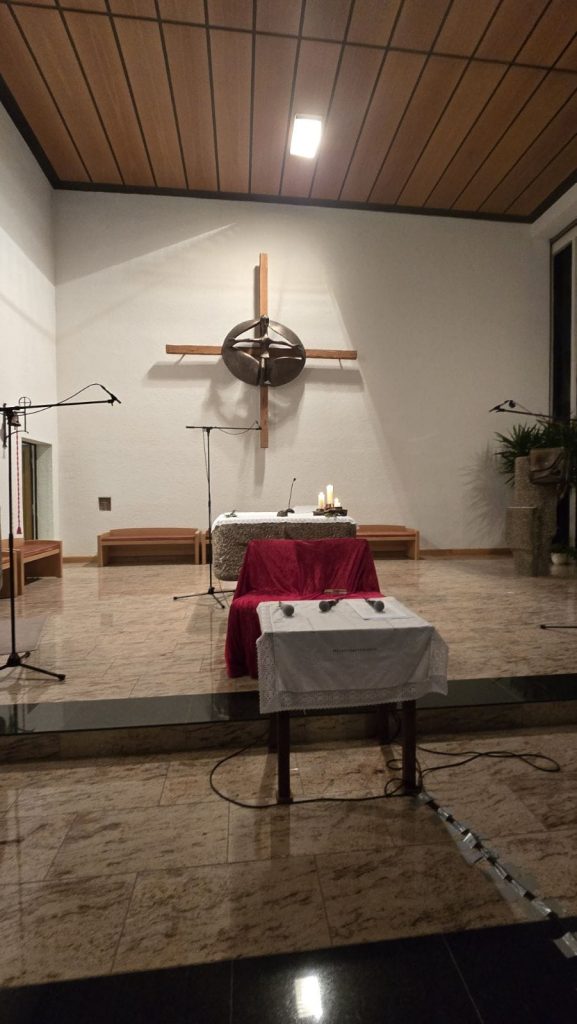 Weihnachtsgottesdienst in der katholischen Kirche in Sulzbach